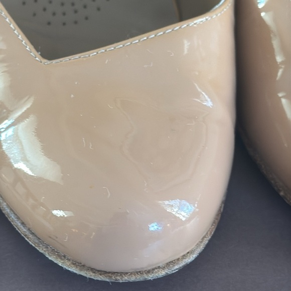 Anyi Lu Emily Bisque tan tortoise shell, heel classic designer pumps heels shoes - Picture 5 of 16